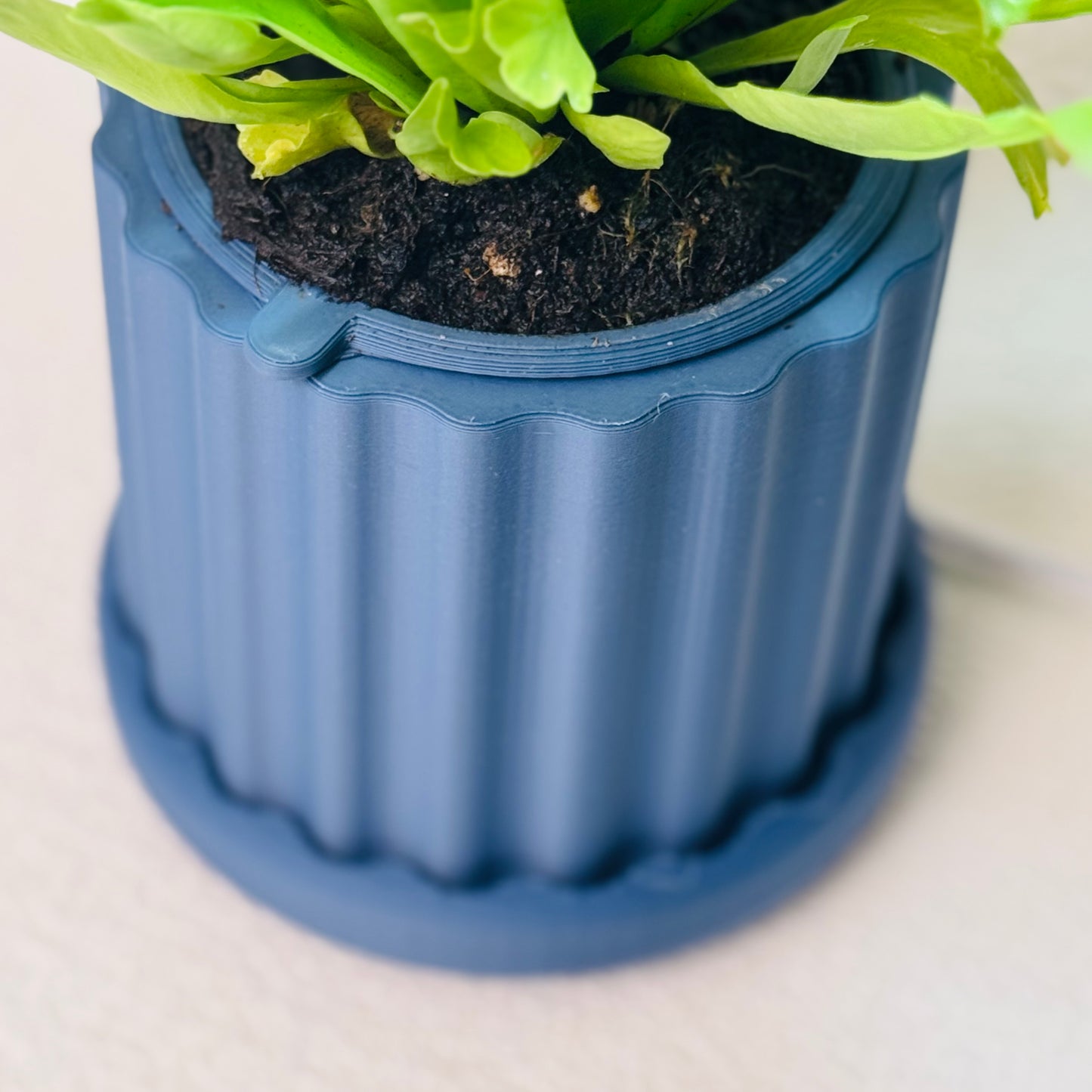 Lume Planter | Navy Blue
