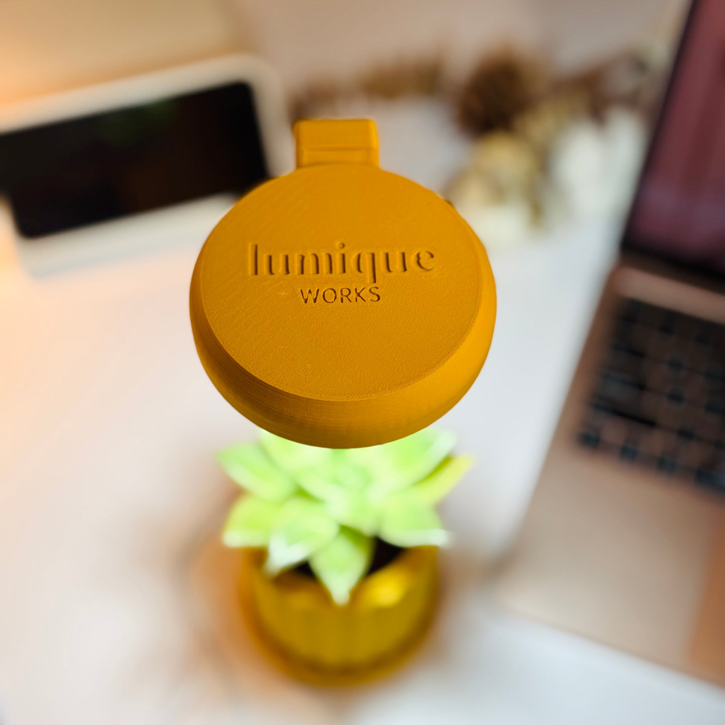 Lume Planter | Mustard Yellow