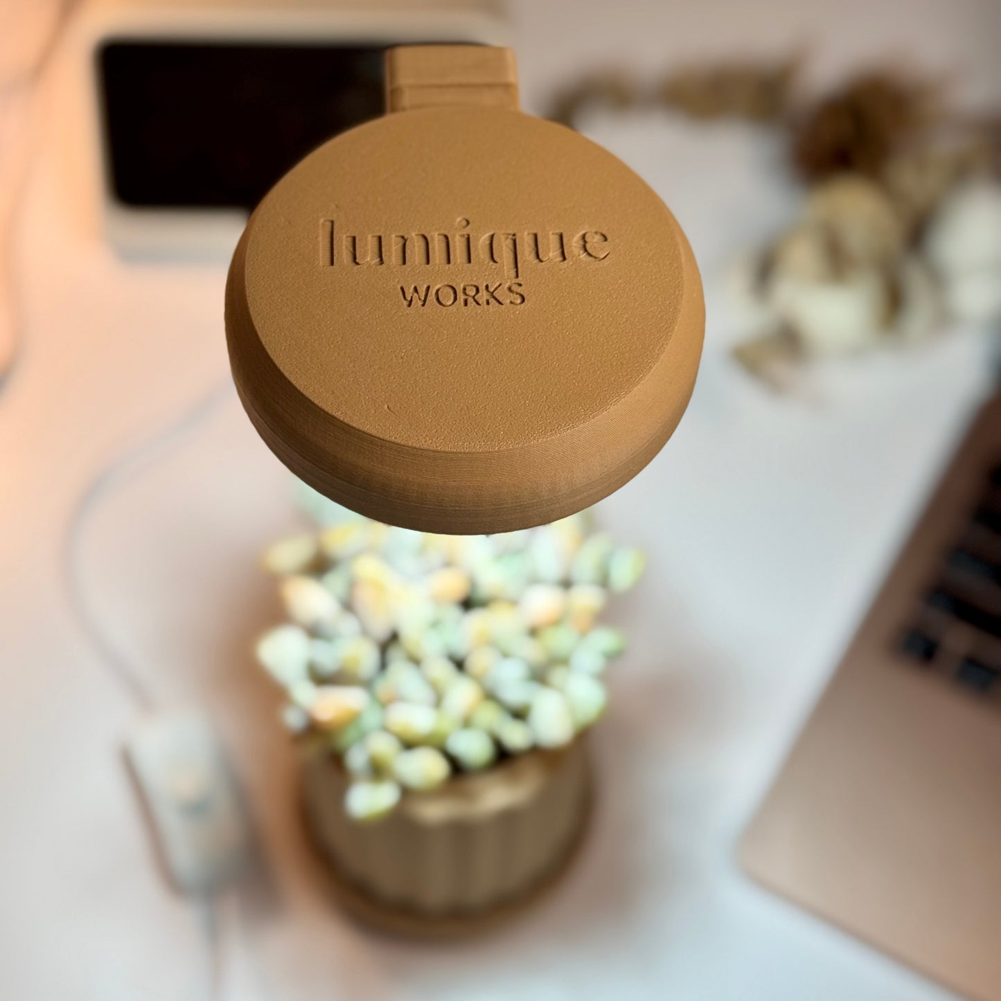Lume Planter | Light Wood